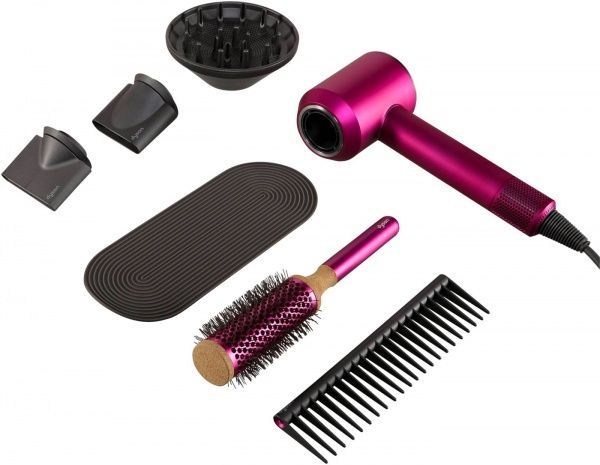 Фен Dyson HD01 с гребнем и щеткой 