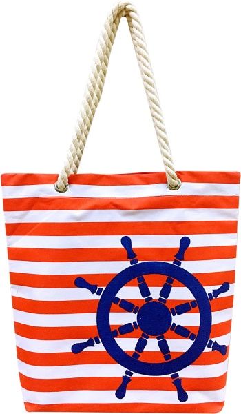 Сумка Luna пляжная Blue anchor мульти