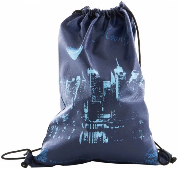 Екосумка-рюкзак Місячне сяйво темно-синій  