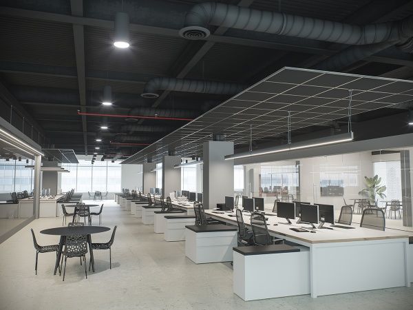 Уголок пристенный KRAFT L 3000x19x24 мм черный