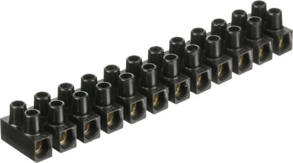 Колодка клемна Expert Power 10 A 6 кв.мм чорний 