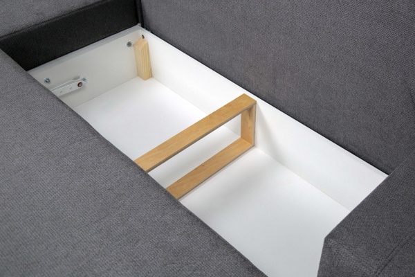 Диван кутовий VECTOR Ріо лівий сірий 2590x1570x1050 мм