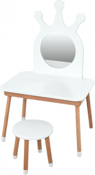 Набор ArinWOOD Трюмо с боксом Принцесса белый 0301 