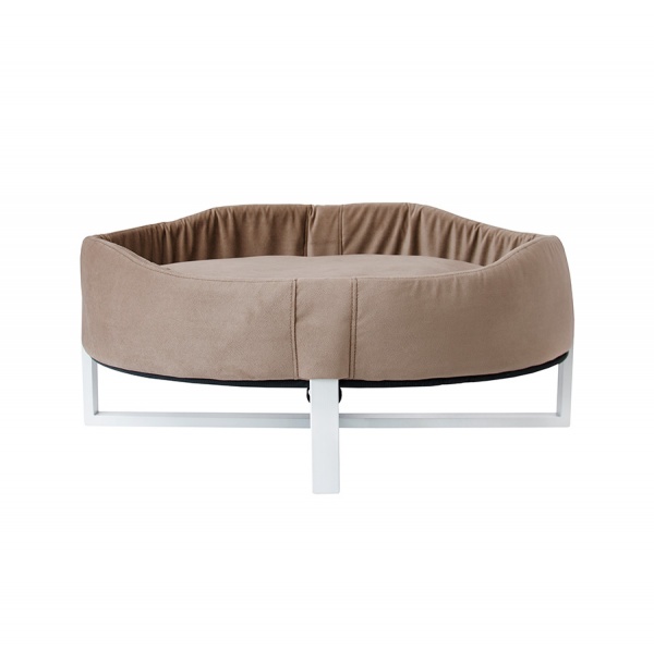 Лежак 10 центів для Джека Джага L кофе с молоком 90х75х45 см