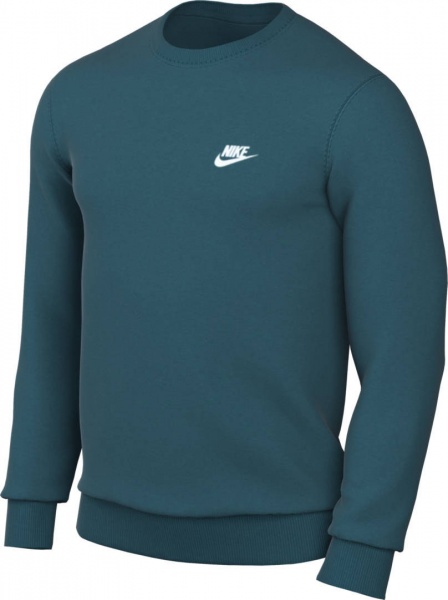 Світшот Nike M NSW CLUB CRW BB BV2662-381 р.S зелений