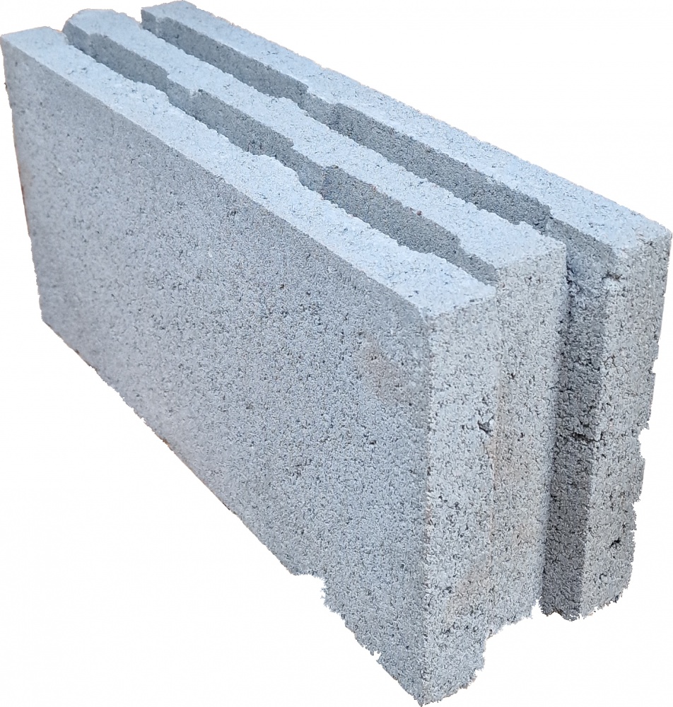 Блок бетонний KOLIZEY 400x120x188 мм