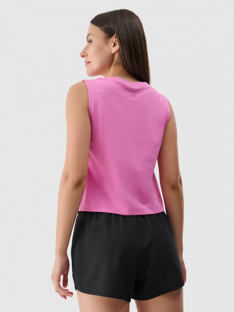 Футболка 4F SLEEVELESS F118 4FWSS25TSLEF118-54S р.L розовый