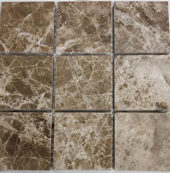 Плитка KrimArt мозаїка МКР-2 П Emperador Light 30,5x30,5 см 