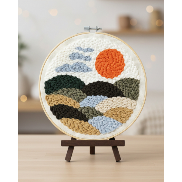 Набор для ковровой вышивки Brushme Где восходит солнце