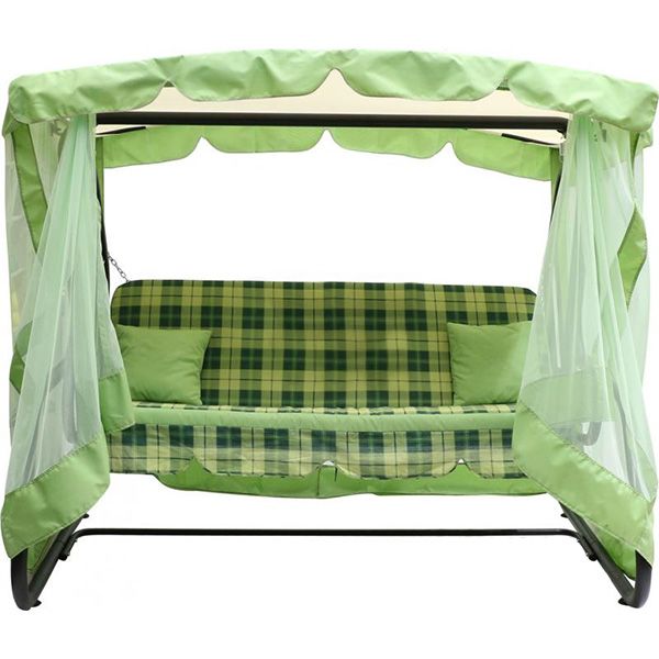 Качели с навесом Франческа с москитной сеткой 2094х1980х1430 мм