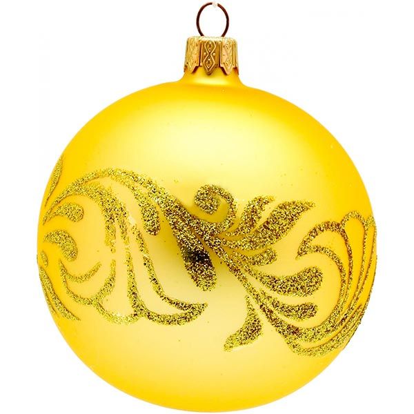 Шарик новогодний 3042H1 80 мм
