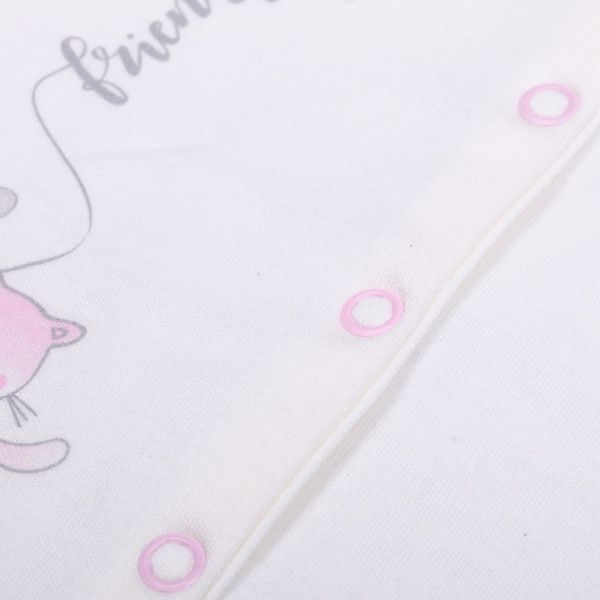 Боди детское для девочки Baby Veres Friendship р.74 розовый 