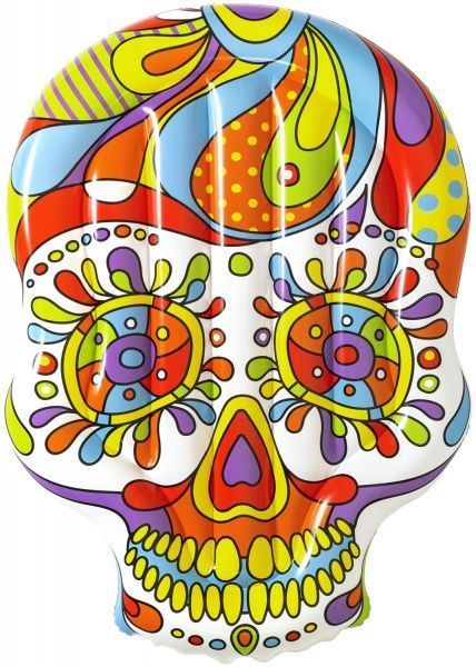 Матрац надувний Bestway Череп 193хрізнокольоровий