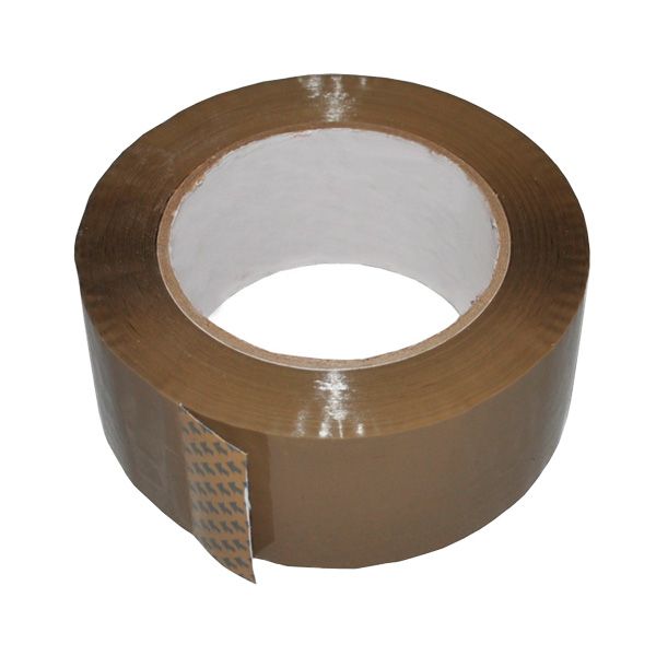 Клейка стрічка коричнева 48 мм 50 м