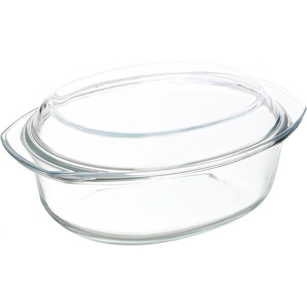 Кастрюля стеклянная Flamberg (HSAC350T) 3.5 л