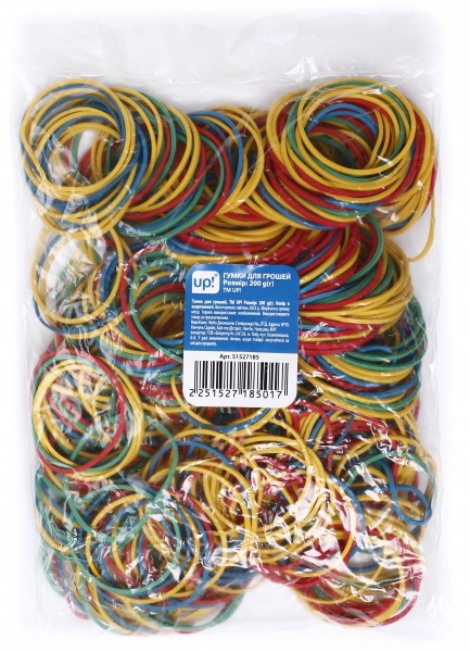 Резинки для денег UP! (Underprice) 200 г цвет в ассортименте 