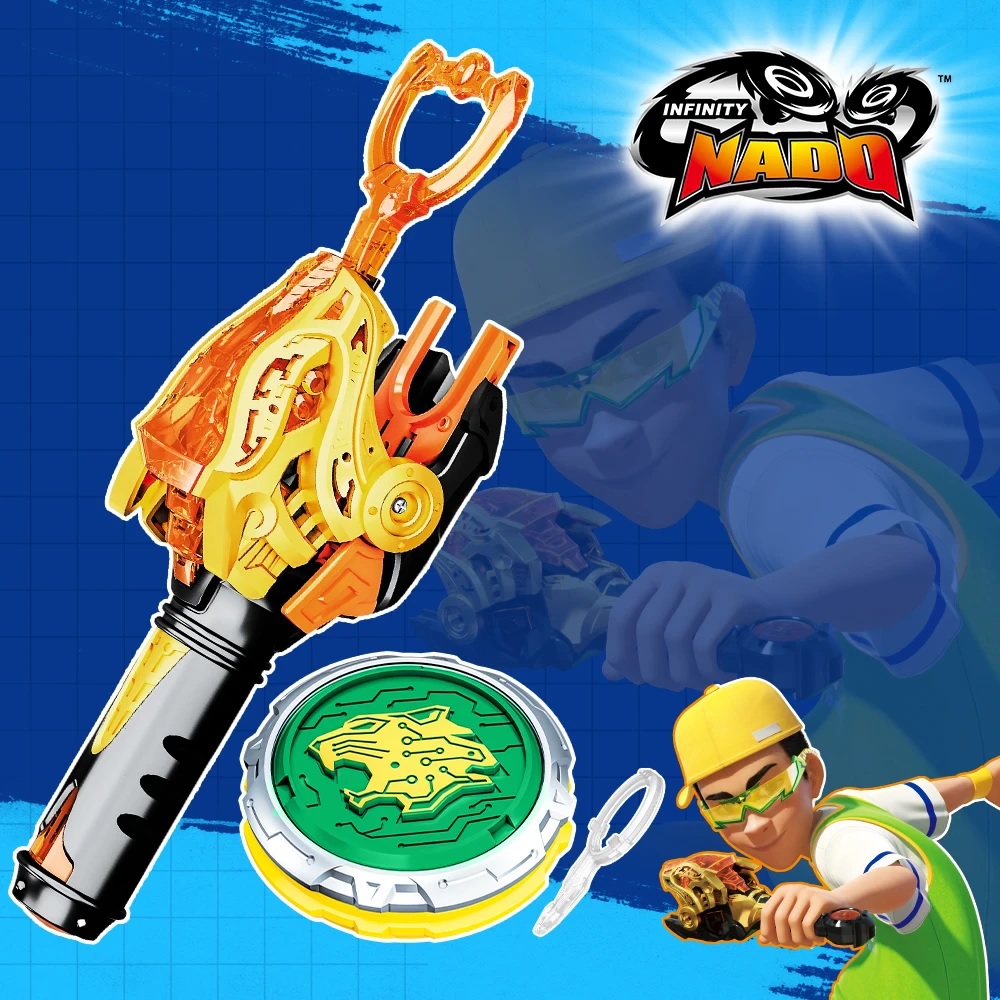 Ігровий набір Infinity Nado VI серія Starter Pack Lighting Leopard Сліпучий Леопард EU654114