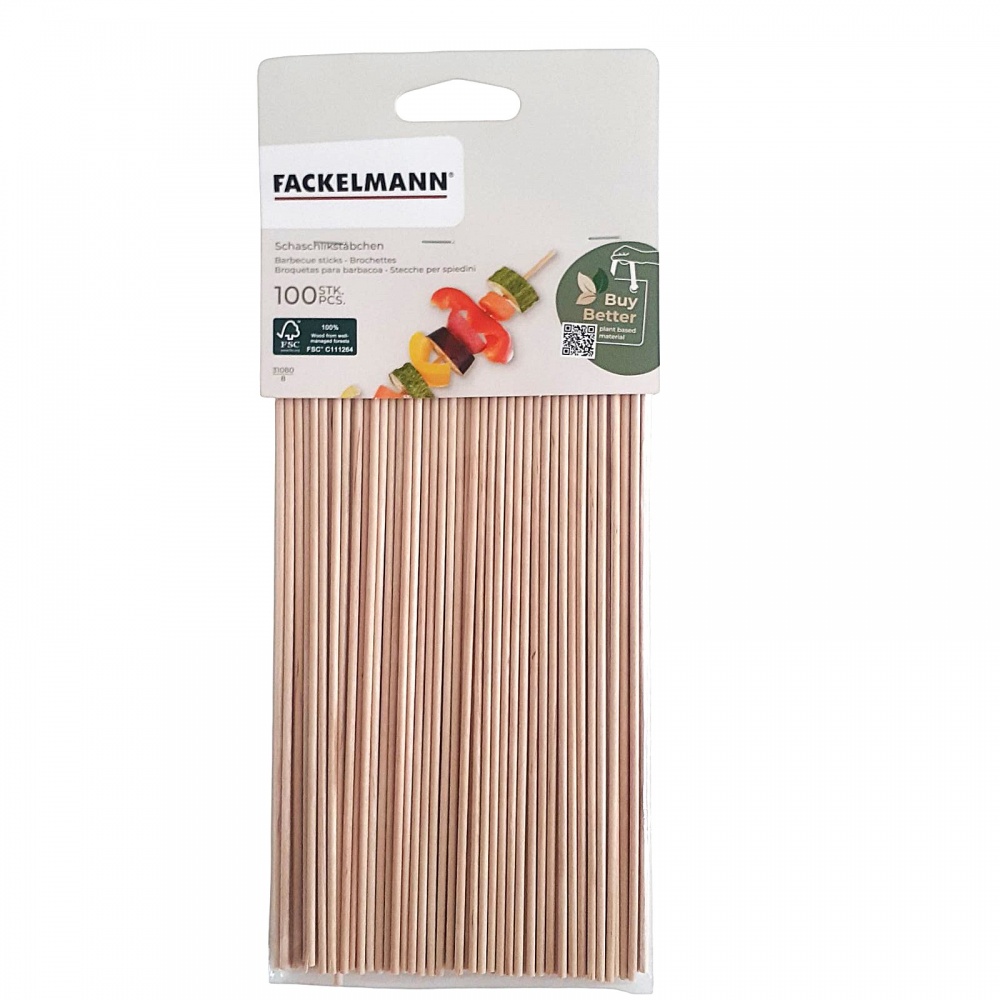 Палочки для шашлыка Fackelmann 0,3х20 см 100 шт. 31080