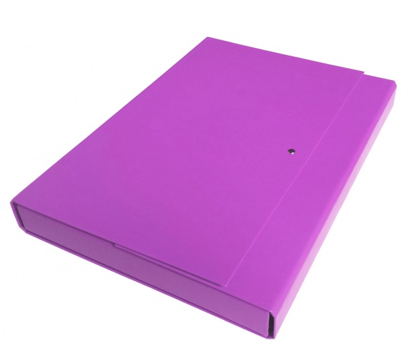 Папка-короб на липучке Академия А4 40 мм в ассортименте iTEM