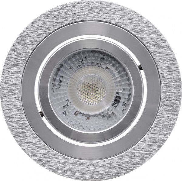 Светильник точечный Hopfen 50 Вт GU5.3 алюминий ALUM 1701 AL 