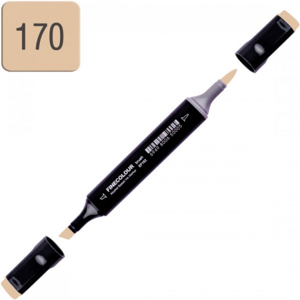 Маркер спиртовой FINECOLOUR EF102-170 темно-кирпичный бежевий 