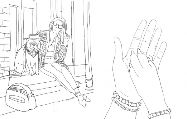 Книга-раскраска «#girls#fashion#pets» 978-617-7853-91-5