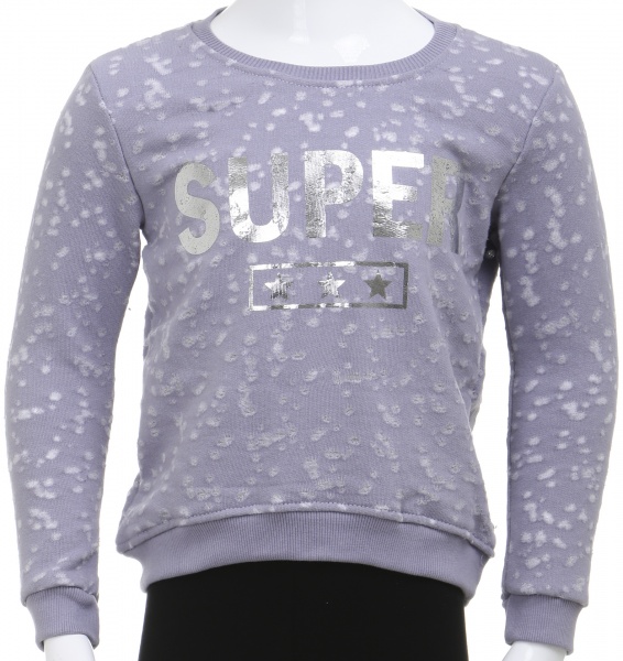 Джемпер для девочки D8-8643-64/14 р.128 фиолетовый 