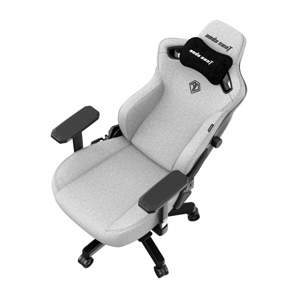 Кресло Anda Seat Кресло игровое Anda Seat Kaiser 3 Size XL Grey Fabric (AD12YDC-XL-01-G-PVF) серый 