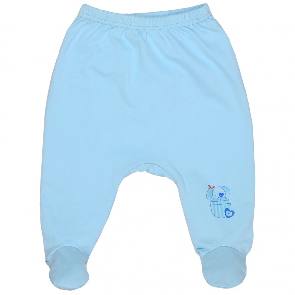 Ползунки для мальчиков Татошка м03207гол р.56 голубой 