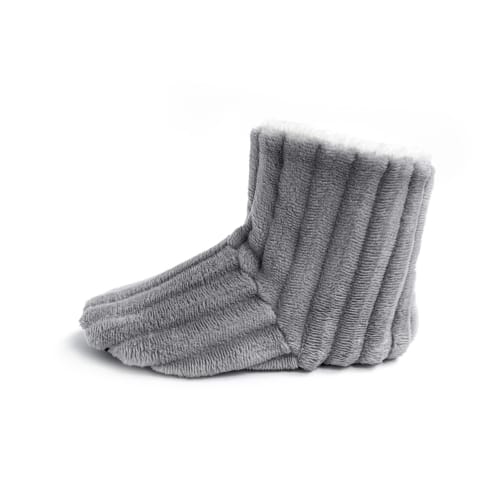 Капці домашні La Nuit Страйпи фліс р.36/37 сірий 