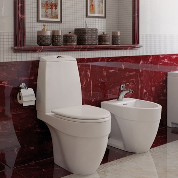 Унитаз-компакт AM.PM Bliss L C518607SC с сиденьем микролифт