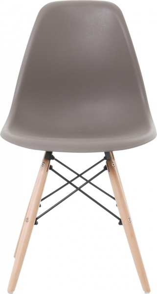 Стул обеденный Style 530x465x830 мм Dark Grey темно-серый/бук