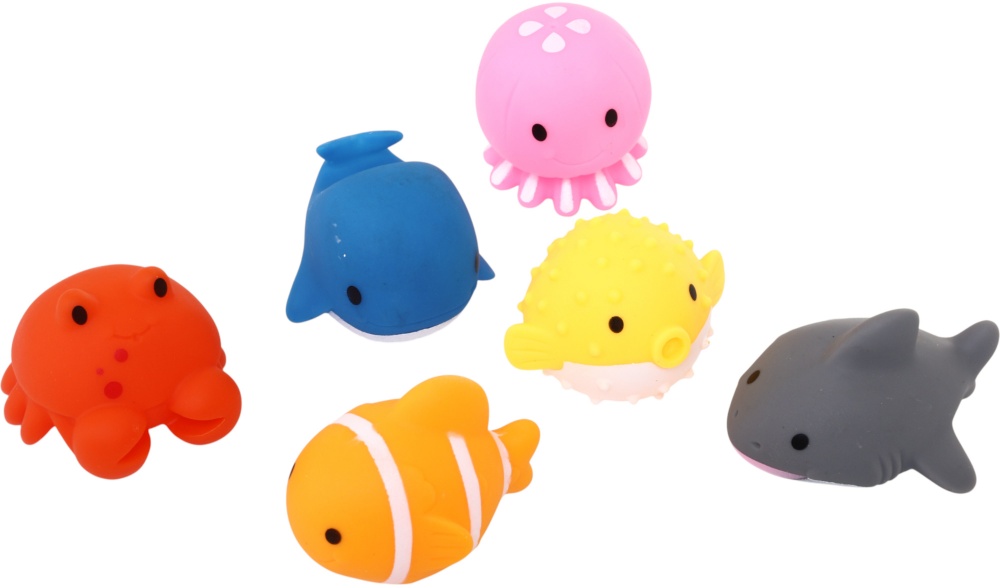Набір іграшок для купання Osboo 6 шт. барвисті OTG0973208