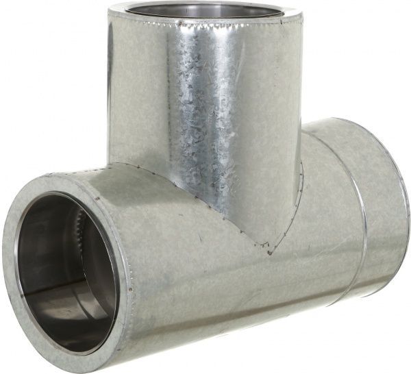 Трійник термо 1 мм нерж/оц Ф200/260 мм 87°LIRA-LTD 