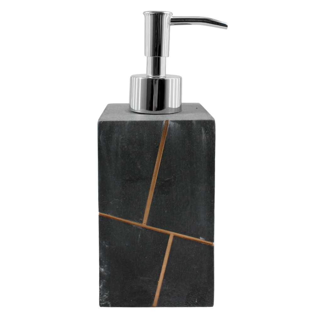 Дозатор для жидкого мыла Trento InkStone черный мрамор