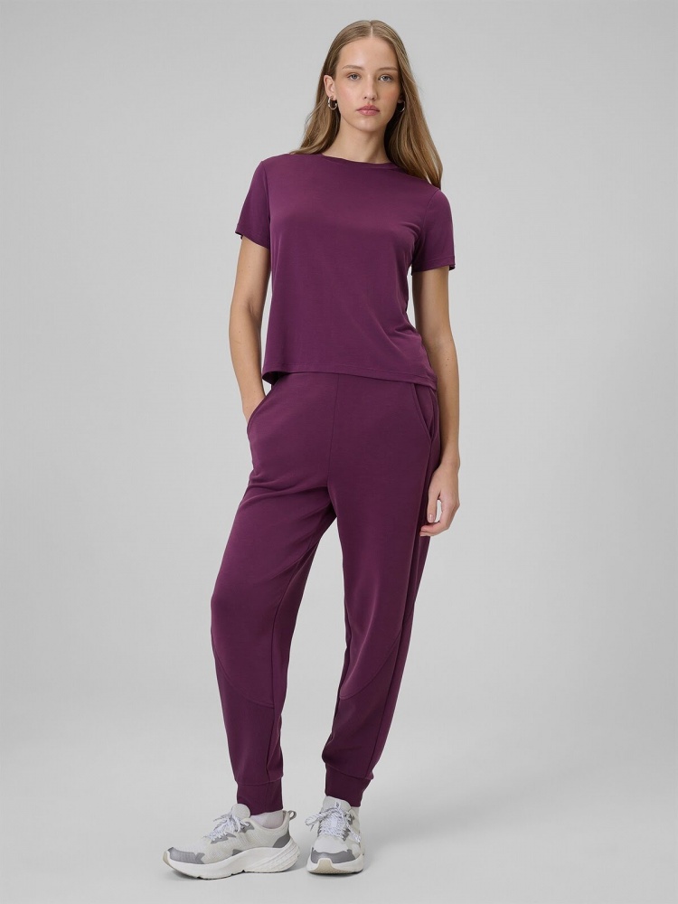 Футболка 4F TSHIRT F2773 4FWSS26TTSHF2773-60S р.L бордовий