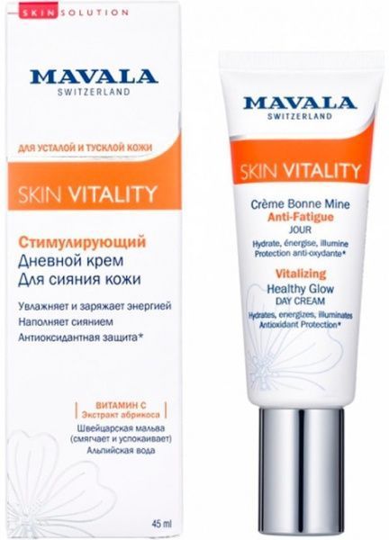 Крем для лица дневной Mavala стимулирующий для сияния кожи 45 мл