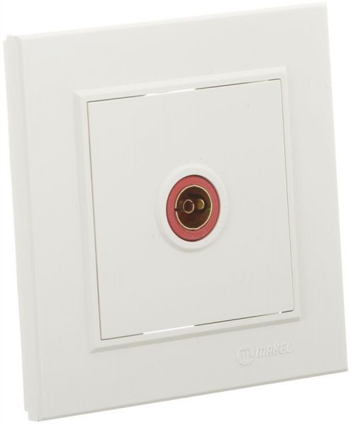 Розетка TV Makel Karea слонова кістка