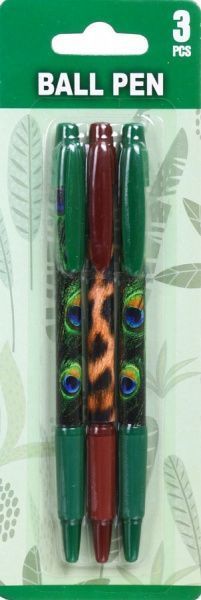 Набор ручек шариковых Павлин/Тигр 