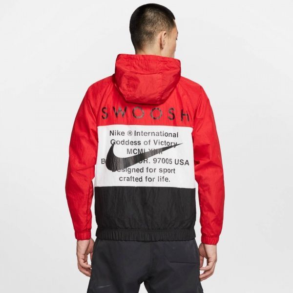 Ветровка Nike M NSW SWOOSH JKT HD WVN CJ4888-657 L красный