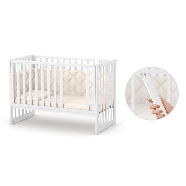 Ліжечко дитяче Veres ЛД13 сірий 13.1.1.20.32