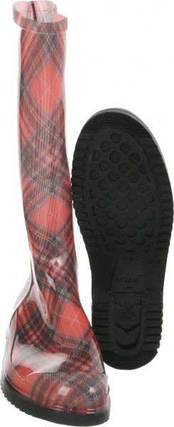 Сапоги Alisa Line Шотландка р.37 А201 красный