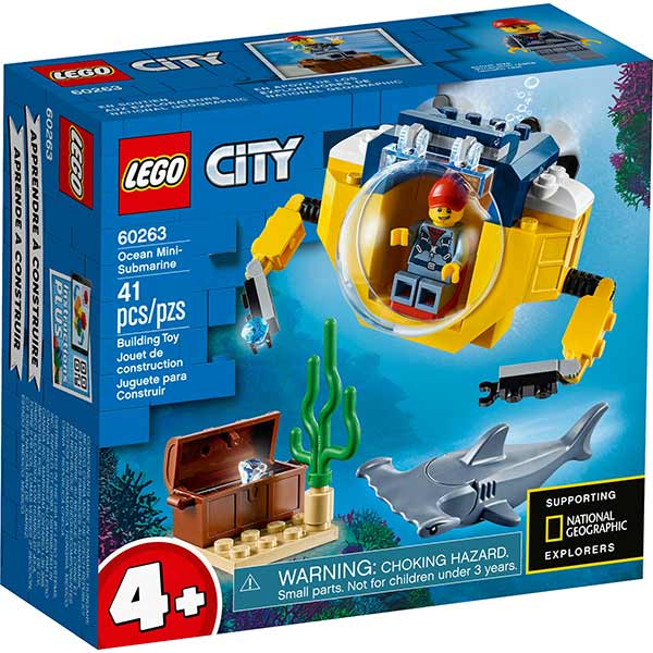 Конструктор LEGO City Океан: мини-подлодка 60263