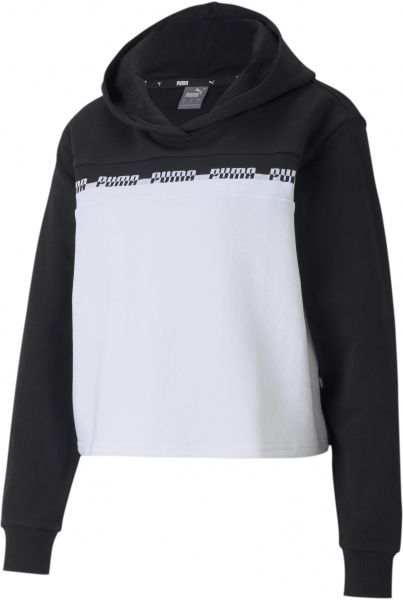 Джемпер Puma Amplified Cropped Hoodie 58590901 р. S чорний