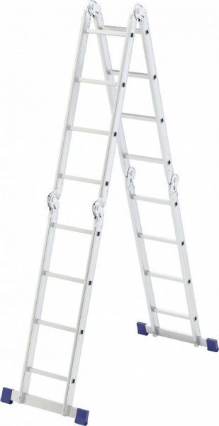 Шарнірна драбина-стрем'янка СИБРТЕХ 4x4 (97882)