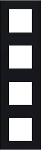 Рамка четырехместная Efapel Quadro универсальная белый 45940 TBR