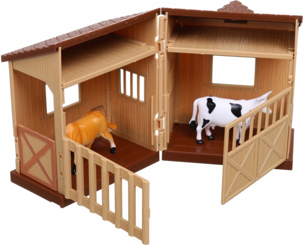 Ігровий набір Shantou х48 шт. ферма 60х37 см зелений JY301562