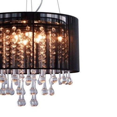 Люстра Zuma Line Verona 120x40 см 8xG9 черный 