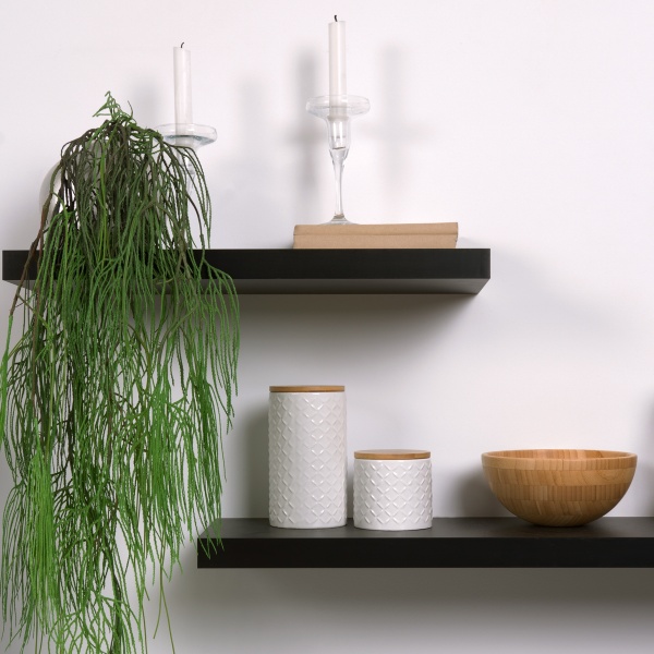 Ємність для зберігання 450 мл KP-18 S White/Wood MVM