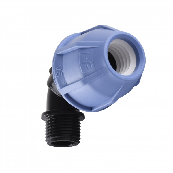 Колено наружная Vsplast 20x1/2 НР 4003